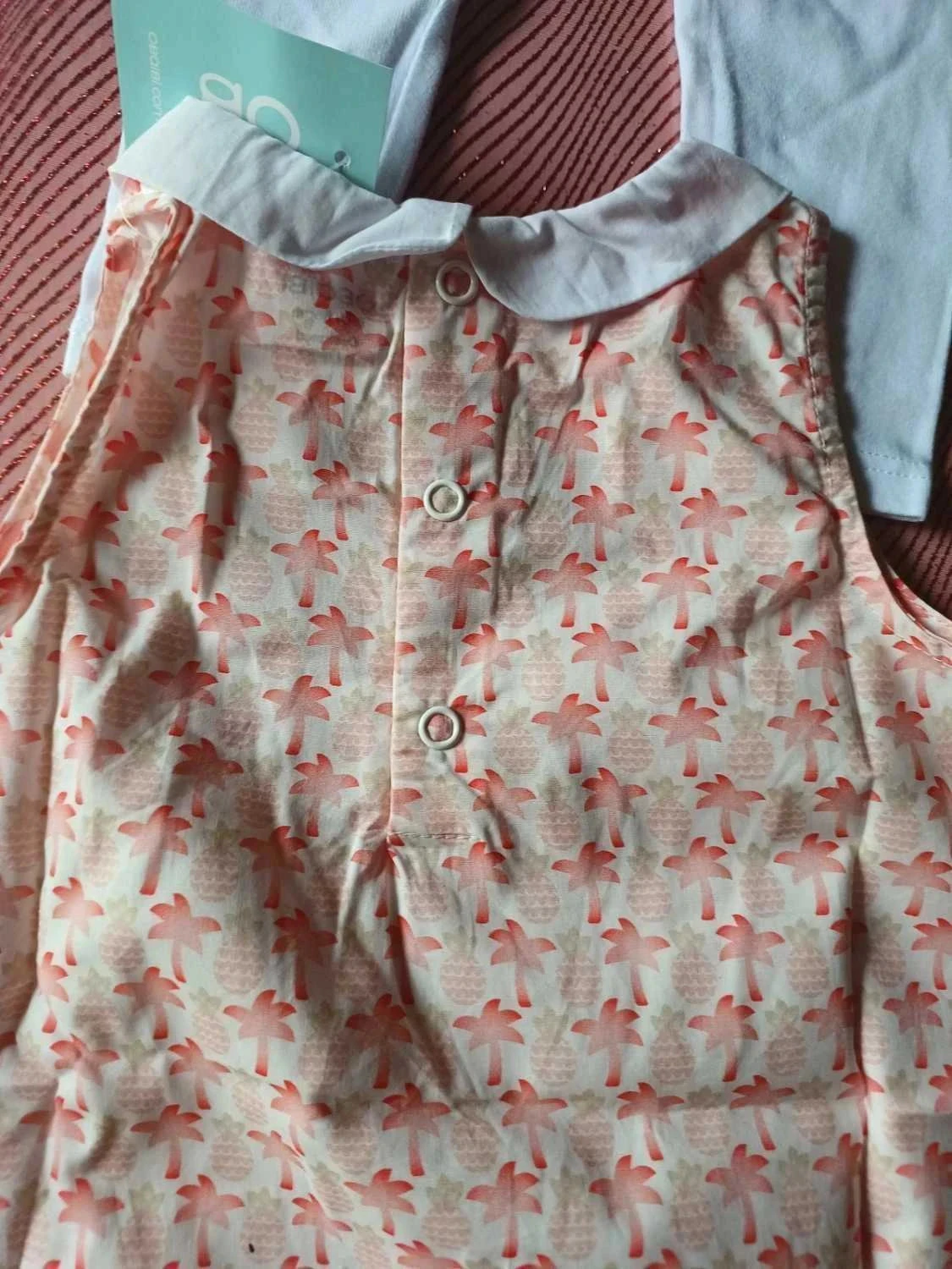Conjunto vestido legging 6 meses obaibi – photo 6